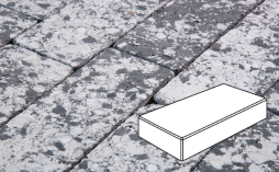 Плитка тротуарная Готика, Granite FINERRO, Картано В.3.П.10, Диорит, 300*150*100 мм