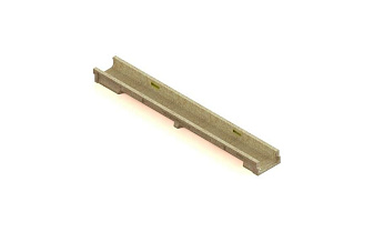 Лоток Standartpark CompoMax Basic DN100, 1000*138*60 мм