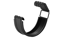 Соединитель желоба Aquasystem PE dRain RAL 9005 для системы D 125/90 мм