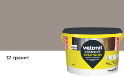 Затирка для швов vetonit comfort spectrum, 12 гранит, 2 кг