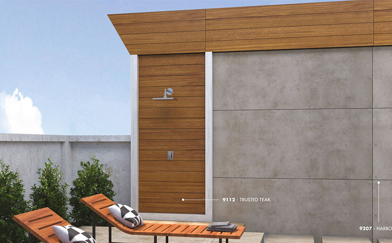 HPL-панель Greenlam Woods SUD 9112/274 Trusted Teak односторонняя, 3050*1300*6 мм