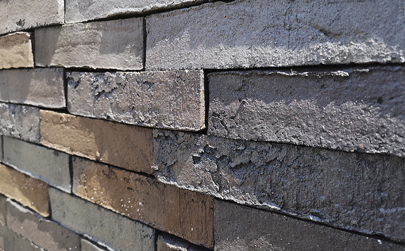 Кирпич клинкерный Muhr 05 Eisenschmelz Schwarzbraun Wasserstrich, 240*71*50 мм