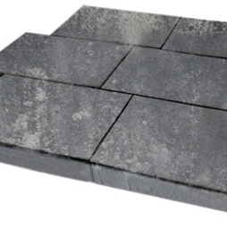 Плитка тротуарная SteinRus, Парк Плейс Б.3.П.6, гладкая, ColorMix Актау, 600*300*60 мм