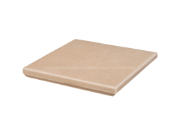 Клинкерная угловая ступень с капиносом Paradyz Mattone Sabbia, Beige, 330*330*11 мм