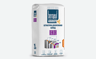 Декоративная штукатурка Bergauf DEKOR короед, 25 кг