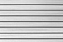 Реечная фасадная панель из ДПК CM Wall White (Белая), 3000*219*26 мм