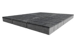 Плитка тротуарная SteinRus Ригель В.4.П.8 гладкая, ColorMix Актау, 300*100*80 мм