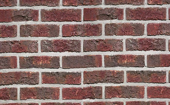 Кирпич облицовочный Terca Blauw-Rood Genuanceerd, 215*100*65 мм