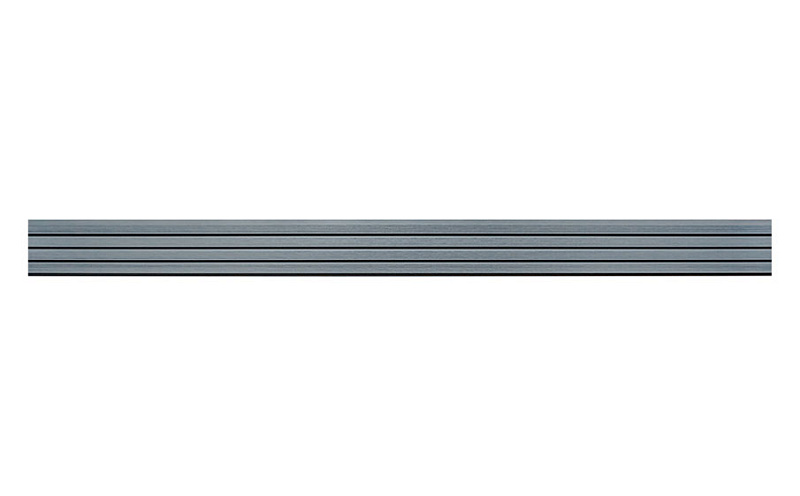 Реечная фасадная панель из ДПК CM Wall Ebony (Эбен), 4000*219*26 мм