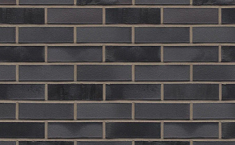 Кирпич клинкерный Westerwaelder Klinker WK 815, Schwarz-bunt Edelglanz, 240*55*71 мм