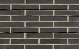 Кирпич клинкерный Muhr 05F Eisenschmelz Schwarzbraun Fuss гладкий, 290*60*52 мм