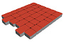 Плитка тротуарная SteinRus Инсбрук Альт Нео, гладкая, красный, толщина 60 мм