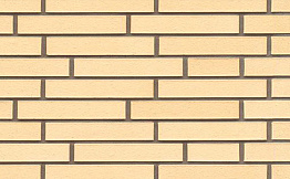 Кирпич клинкерный Muhr 35 Creme nuanciert гладкий, 290*90*52 мм