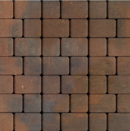 Плитка тротуарная SteinRus Инсбрук Альт Дуо А.3(С).Фсм.4, гладкая, ColorMix Штайнрус, толщина 40 мм