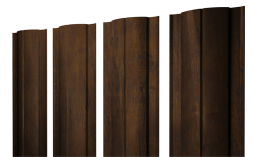 Штакетник Круглый Print Elite Chestnut Wood