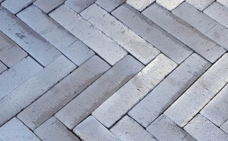 Клинкерная брусчатка Muhr №15 Schwarz-bunt edelglanz, 240*61*71 мм