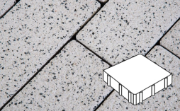 Плитка тротуарная Готика, Granite FERRO, Квадрат В.3.К.10, Покостовский, 300*300*100 мм