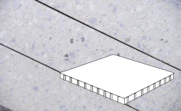 Плитка тротуарная Готика, Granite FINO, Плита Б.10.К.10, Мансуровский, 1000*1000*100 мм