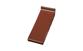 Клинкерный водоотлив Terca Light brown глазурованный, 280*105*30 мм