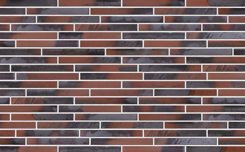 Клинкерная плитка под кирпич King Klinker KING SIZE 01 Castle forge гладкая LF, 490*52*14 мм