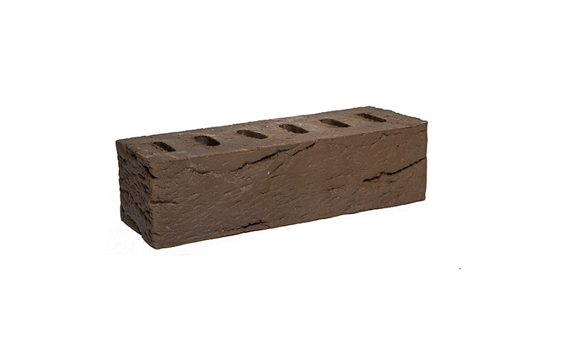 Кирпич клинкерный ТМ Kerma Premium Klinker коричневый рустик 250*85*65 мм