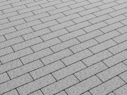 Плитка тротуарная Паркет Б.4.П.6 стоунмикс белый с черным, 180*60*60 мм