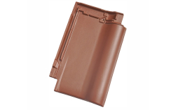 Керамическая черепица рядовая Koramic Alegra 12 Red Engobe