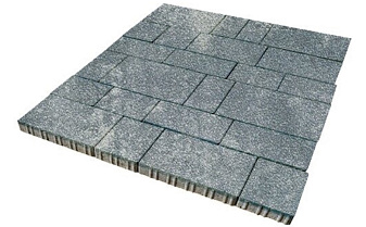 Плитка тротуарная SteinRus Инсбрук Тироль Б.4.Псм.6, Native, ColorMix Актау, толщина 60 мм