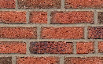 Клинкерная плитка под кирпич Feldhaus Klinker WFD 14 R687 sintra terracotta linguro, 215*65*14 мм