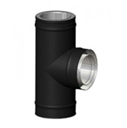 Тройник Schiedel PERMETER 25 90 град. черный, D 150/200 мм