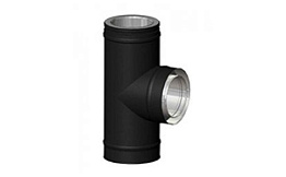 Тройник Schiedel PERMETER 25 90 град. черный, D 150/200 мм