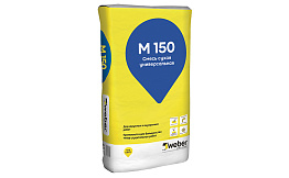Цементно-песчаная смесь weber.vetonit M-150, 25 кг