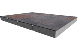 Плитка тротуарная SteinRus Аликанте Б.2.П.8  Backwash, Абрау, 900*300*80 мм