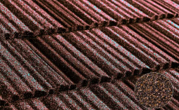 Композитная черепица рядовая Metrotile Shake Coffee