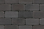 Клинкерная брусчатка Muhr №15SG, Schwarz-bunt edelglanz gerumpelt, 200*100*52 мм