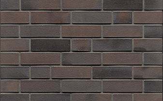 Кирпич клинкерный Muhr 33 A Schwarz-Braun гладкий, Spar NF, 240*55*71 мм