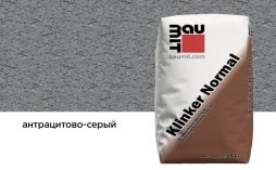 Цветной кладочный раствор Baumit Klinker Normal антрацитово-серый, 25 кг