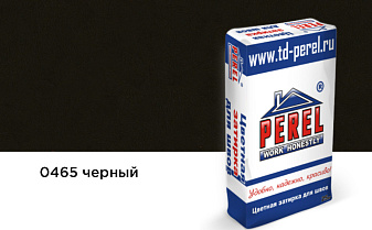 Затирка для швов Perel RL 0465 черная, 25 кг