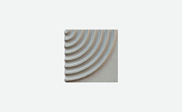 3D-плитка ARCHITECTILES Asperitas, № 6 Seis, серый, 120*120*15 мм