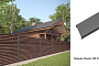Забор-жалюзи Aquasystem PE RoofTop Шелк, Classic, RR 23, гладкая