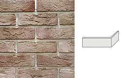 Угловой декоративный кирпич Redstone Dover frost DF-65/U 227*100*71 мм