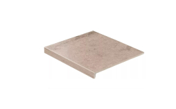 Клинкерная ступень прямоугольная рядовая Stroeher Loftstufe Gravel Blend 964 taupe 294х340х35х11 мм