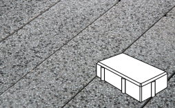 Плитка тротуарная Готика, Granite FINO, Брусчатка В.2.П.10/Г.2.П.10, Белла Уайт, 200*100*100 мм