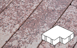 Плитка тротуарная Готика, City Granite FINERRO, Калипсо Б.2.Ф.6, Сансет, 200*200*60 мм