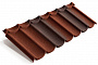 Композитная черепица рядовая Metrotile Mistral Victorian
