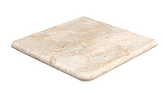 Угловая ступень-флорентинер Gres Aragon Rocks Beige, 330*330*14(36) мм