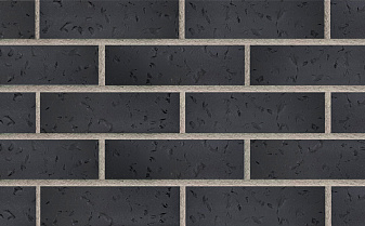 Клинкерная плитка под кирпич Terramatic Moon Black AB, 240*71*14 мм