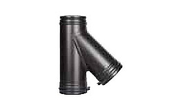 Тройник Schiedel PERMETER 50 45 град. черный, D 250/350 мм