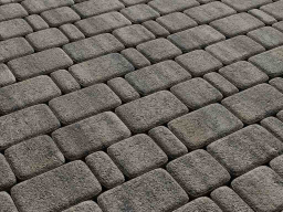 Плитка тротуарная Классико Б.4.КО.6 листопад гранит старый замок, комплект 3 шт, толщина 60 мм