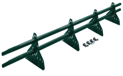 Снегозадержатель Grand Line NEW трубчатый RAL 6005, 3 м